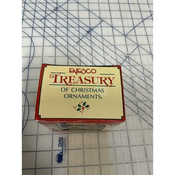 VTG 1989 Enesco Treasury Christmas Tree Ornament "Sparkles" Elf # 561843 NEW - Picture 7 of 8